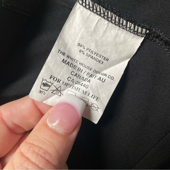 Sympli Black Narrow Pant Midi Size 6 - Picture 15 of 16